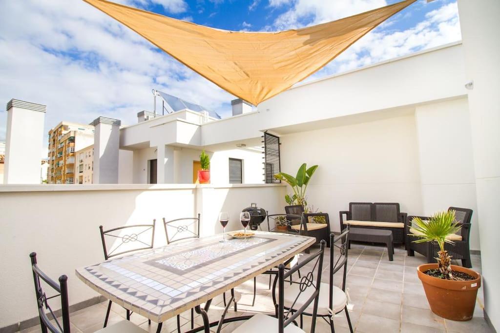Apartamento Luxury Duplex Downtown Superb Terrace&Free Parking Málaga Exterior foto